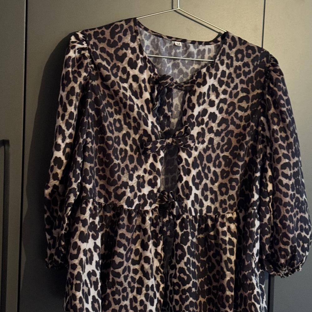 Amazon Leopard Print Blouse